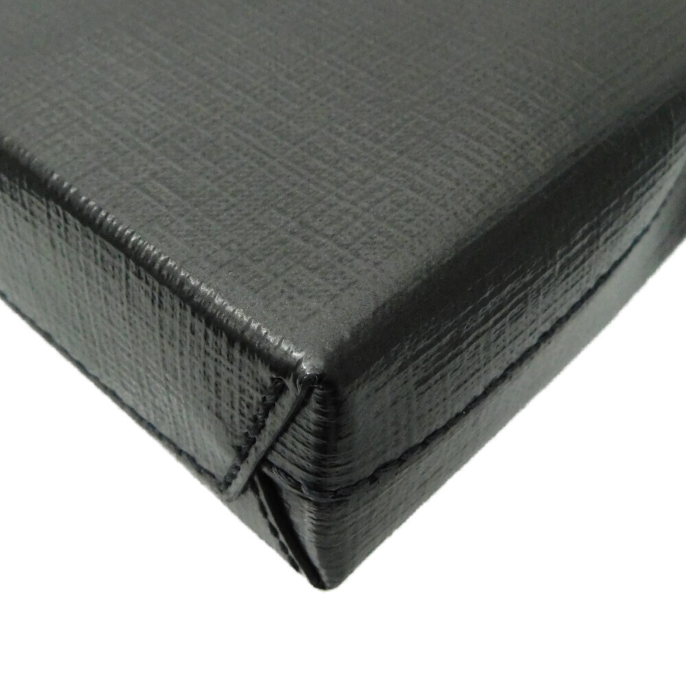 BALENCIAGA Shoulder Bag Crossbody Leather Logo Black - Picture 6 of 6